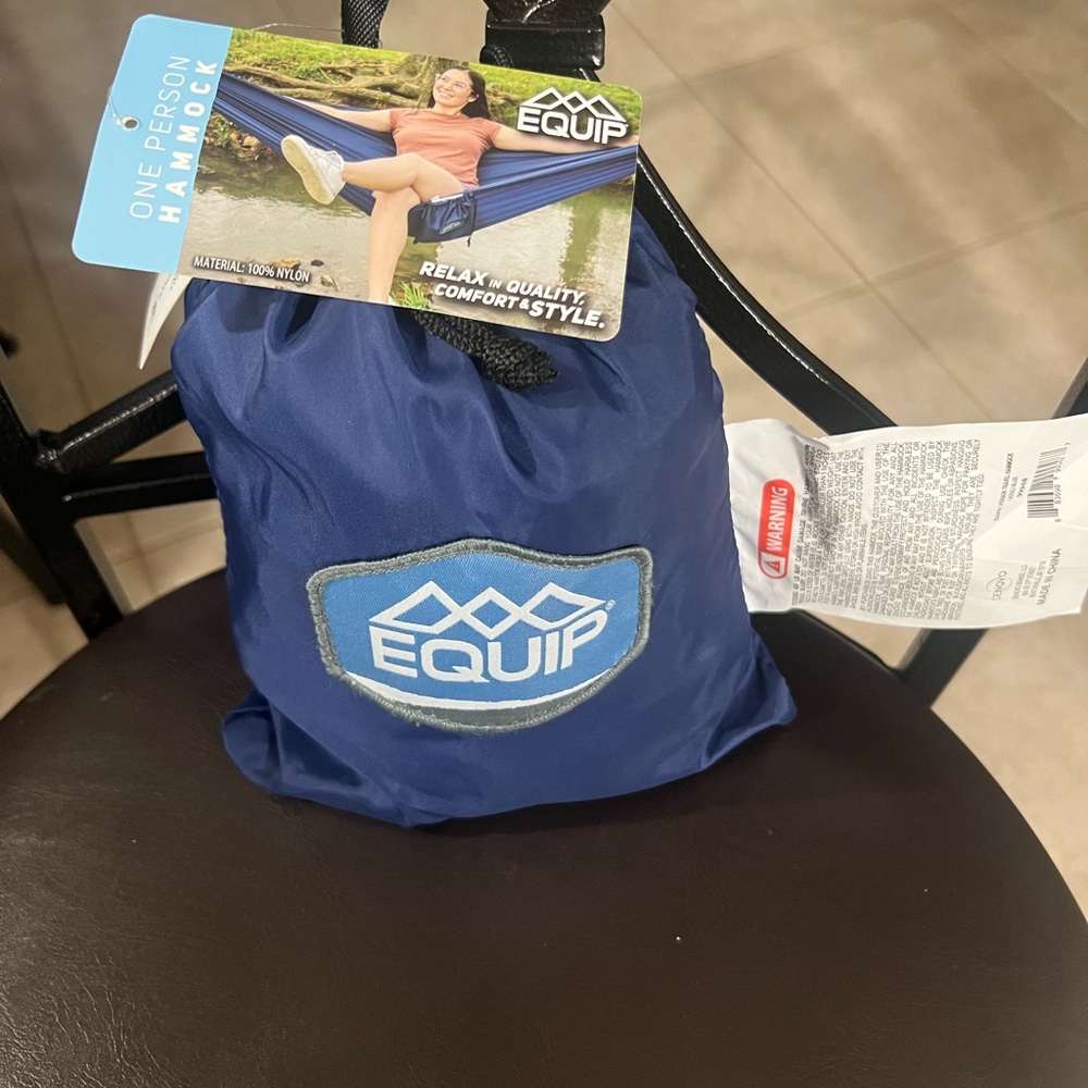 EQIP One Person Hammock (NWT!!)